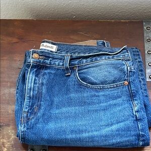 Madewell Superwide-Leg Jeans Size 32